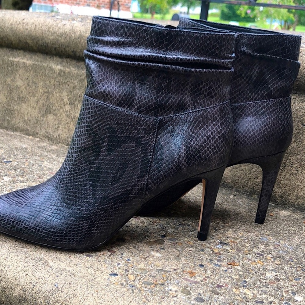 🐍 XOXO Snakeskin Boots